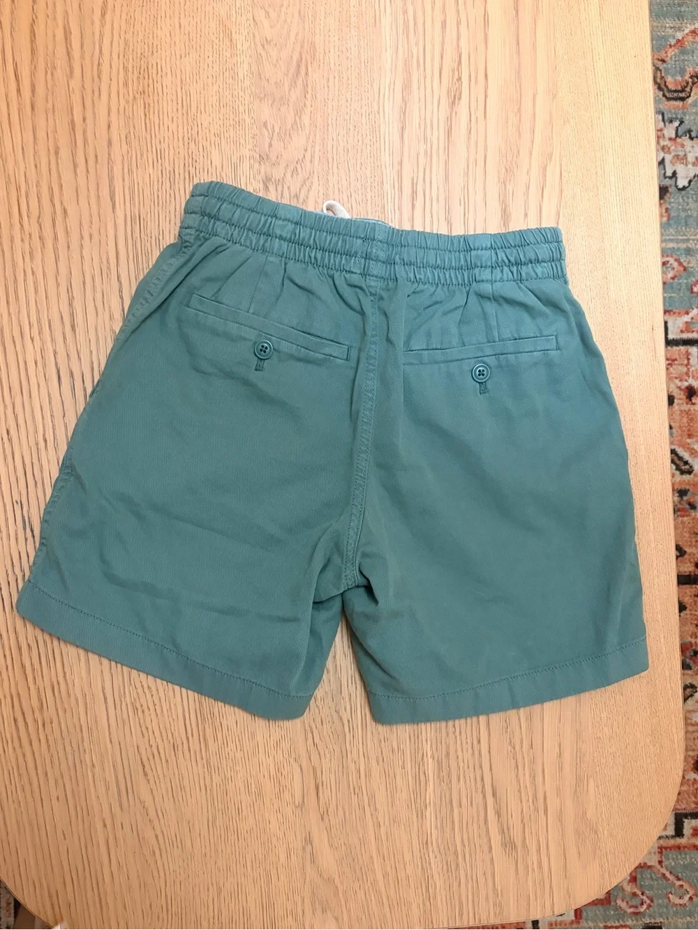 J Crew men’s teal shorts